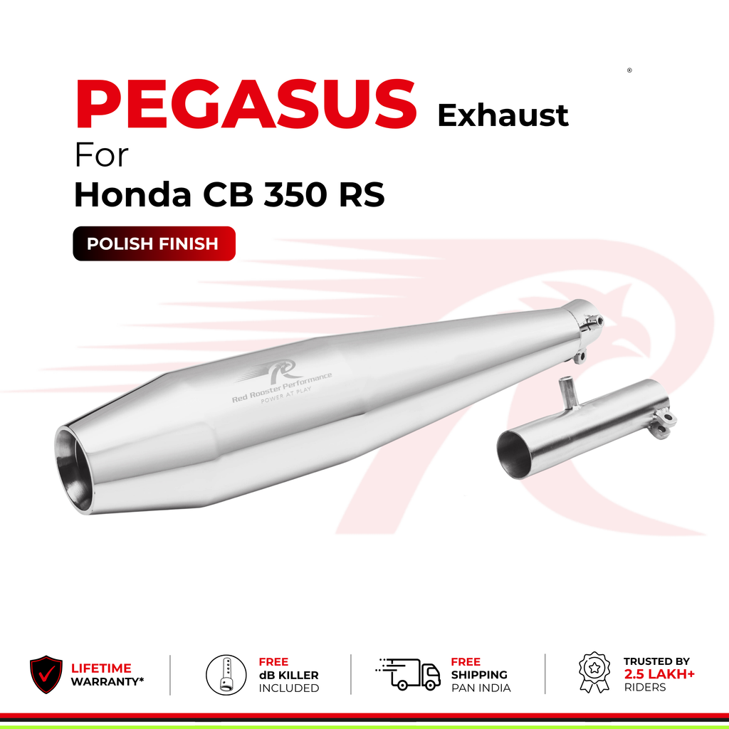Pegasus RS Exhaust for Honda CB 350 RS - Polish