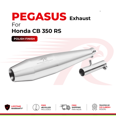 Pegasus RS Exhaust for Honda CB 350 RS - Polish