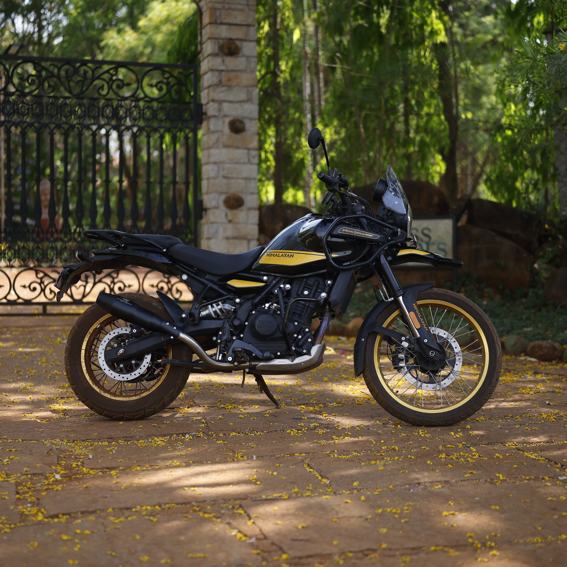 Orion Exhaust - Black for Himalayan 450