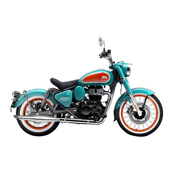 Rumbler Ace Exhaust for Royal Enfield Goan Classic 350 - Polish Finish