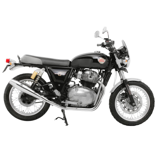 Stellar Exhaust for Royal Enfield Interceptor 650 - Polish Finish