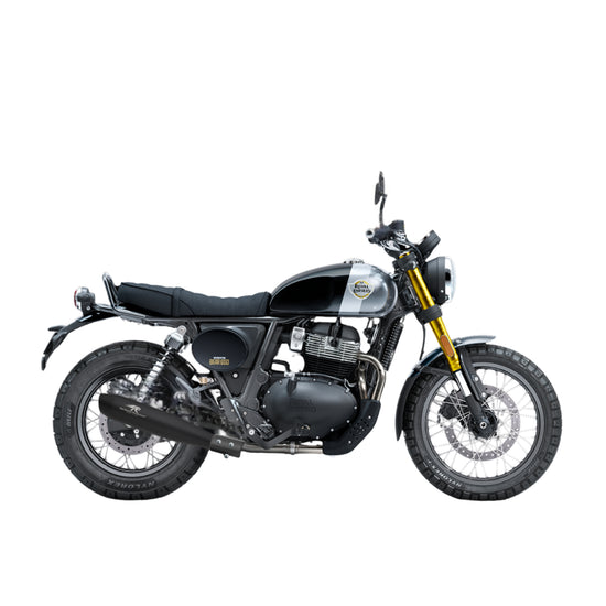 Stellar X Exhaust for Royal Enfield Bear 650 - Black Finish