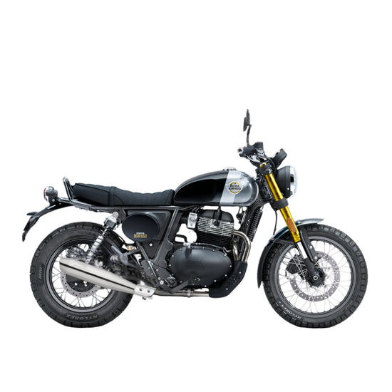 Stellar X Exhaust for Royal Enfield Bear 650 - Polish Finish