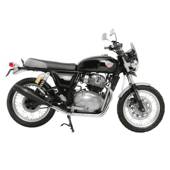 Stellar Exhaust for Royal Enfield Interceptor 650 - Black Finish