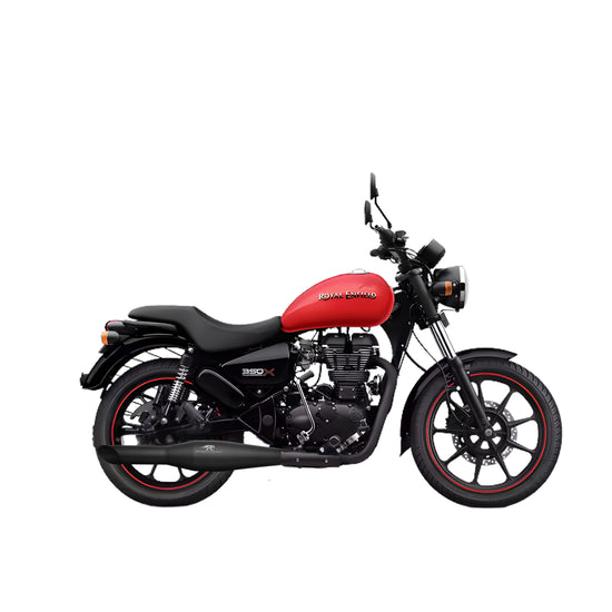 Rumbler Exhaust for Thunderbird 350X - Black Finish